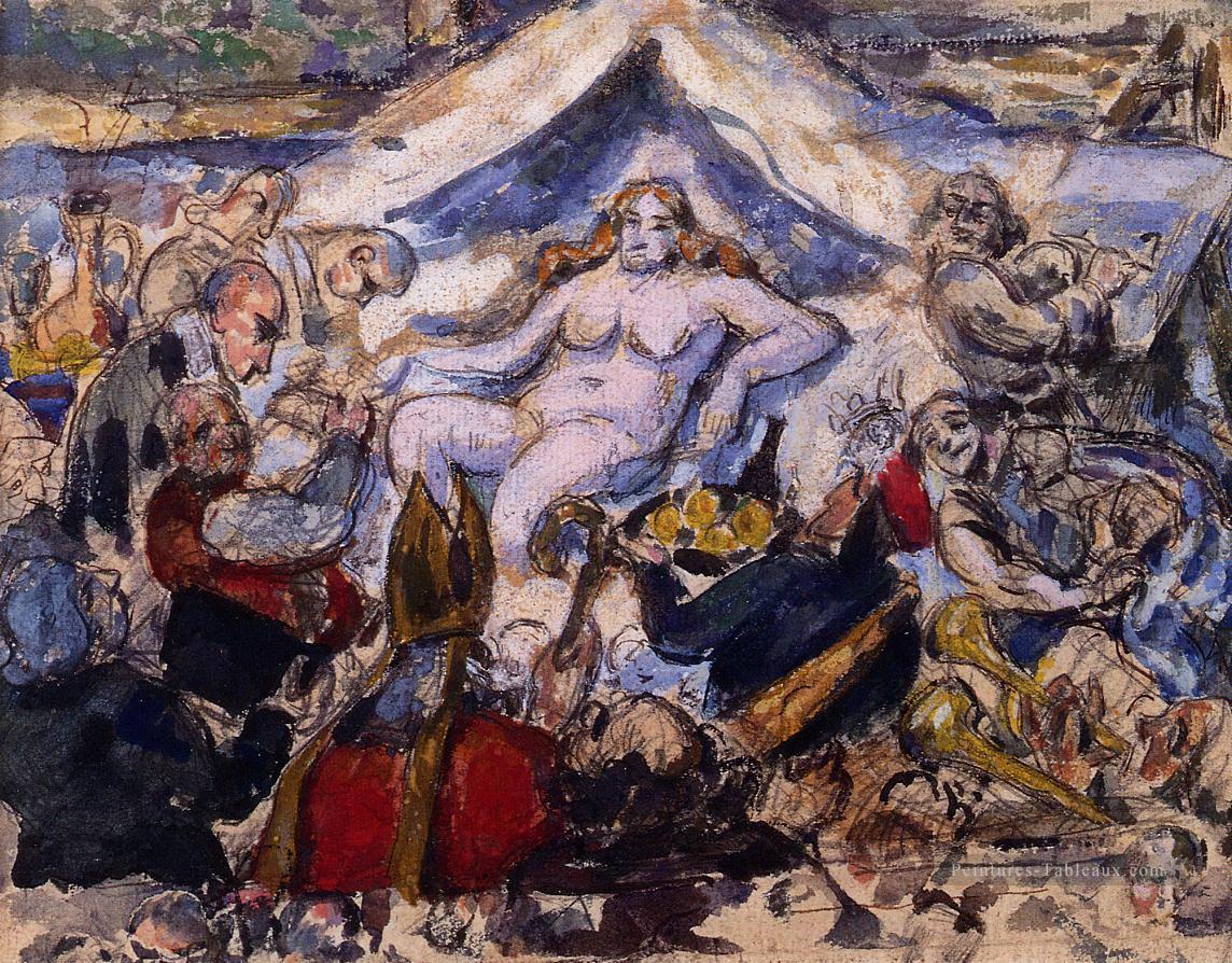 La femme éternelle 2 Paul Cézanne Peintures à l'huile